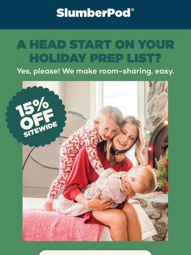 SlumberPod Sale Announcement