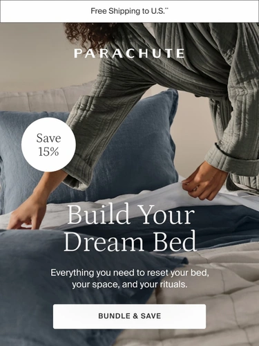 Parachute Home Sale Announcement