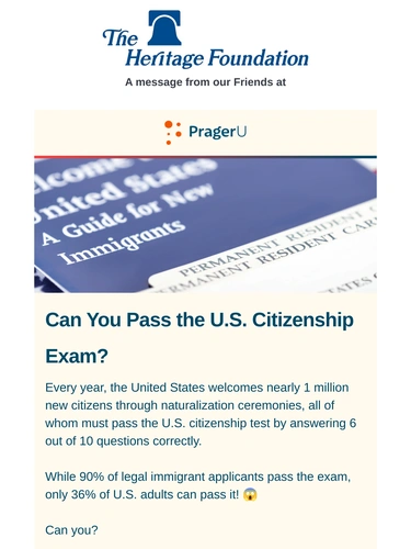 Heritage Foundation Newsletter