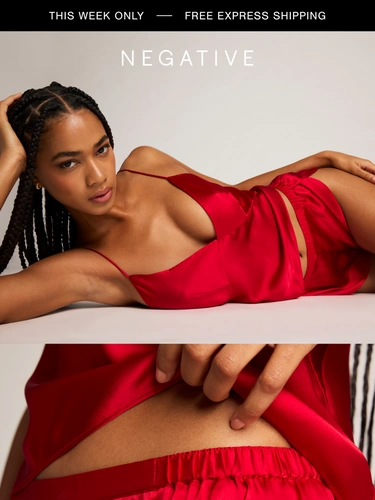 Negative Underwear Newsletter