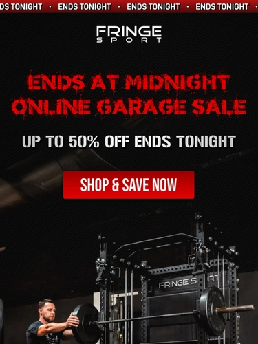 Fringe Sport Sale Announcement