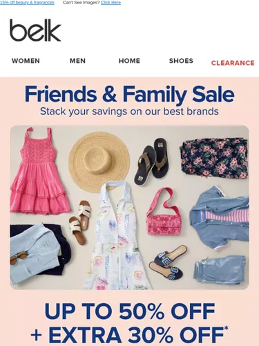 Belk Sale Announcement