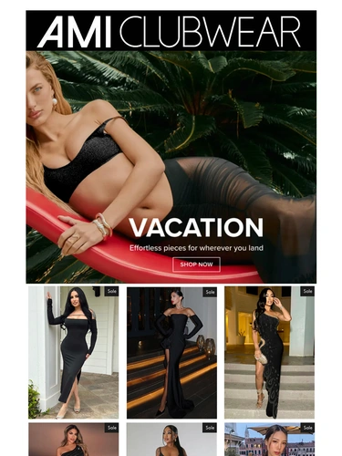 AMI Clubwear Sale Announcement