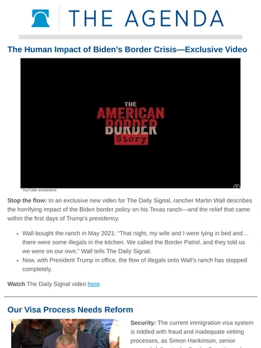 Heritage Foundation Newsletter