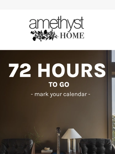 Amethyst Home Sale Announcement
