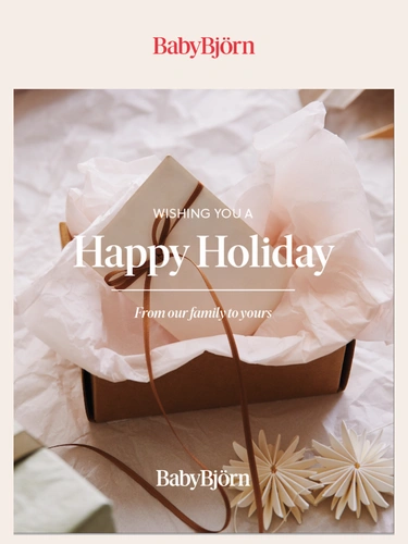 BabyBjörn Holiday Campaign