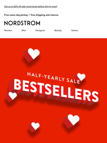 Nordstrom Sale Announcement