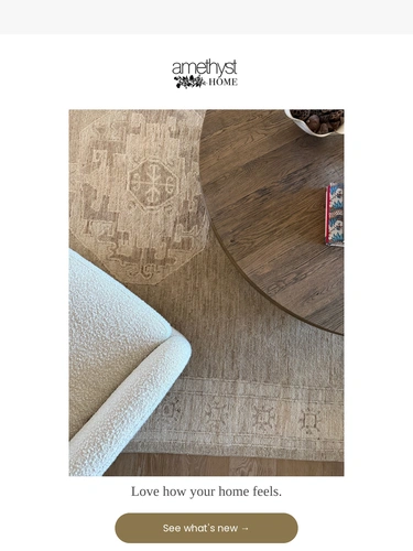 Amethyst Home Newsletter