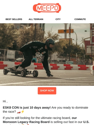 Meepo Board Event Invitation
