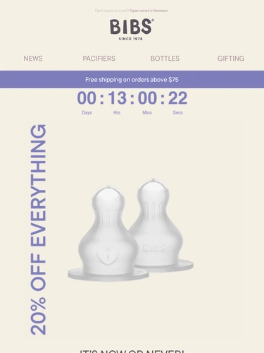 Bibs World Sale Announcement