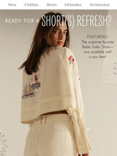 Free People Sale Announcement
