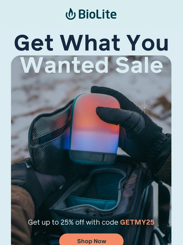 BioLite Sale Announcement
