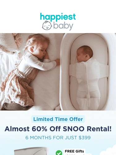 Happiest Baby Sale Announcement