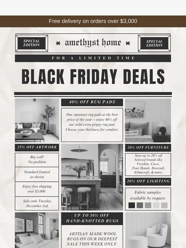Amethyst Home Sale Announcement