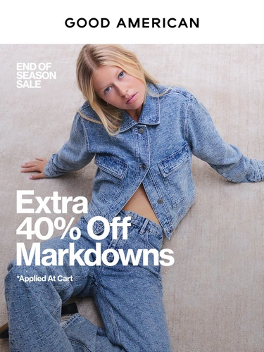 Good American Sale Announcement