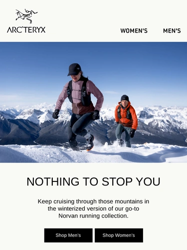 Arc'teryx Newsletter