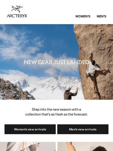 Arc'teryx Newsletter