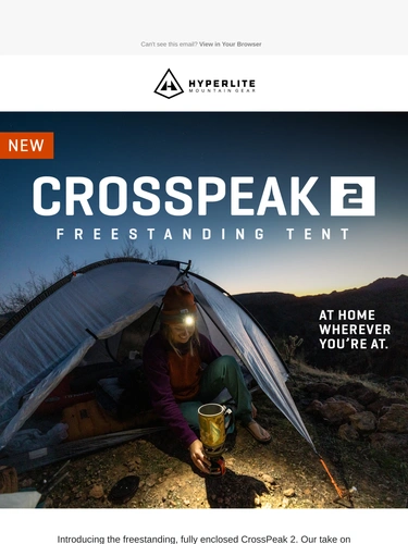 Hyperlite Mountain Gear Product Launch