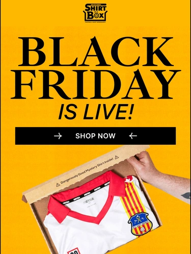 Shirt in a Box Sale Announcement