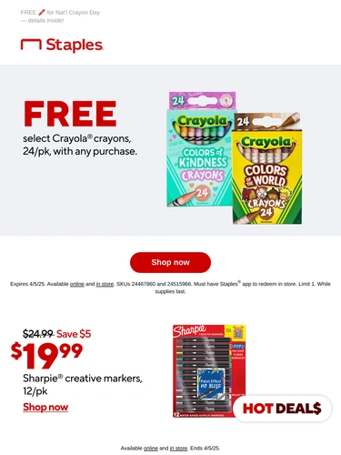 Staples Newsletter