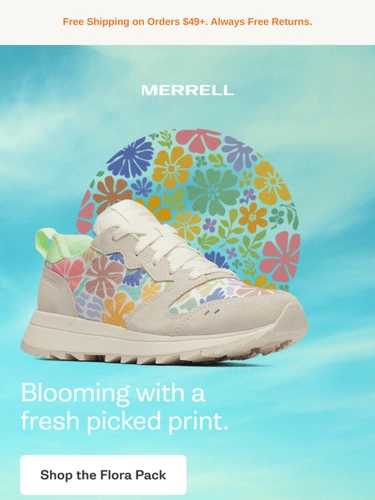 Merrell Sale Announcement