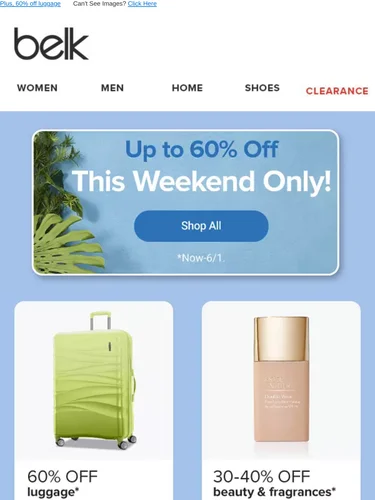 Belk Sale Announcement