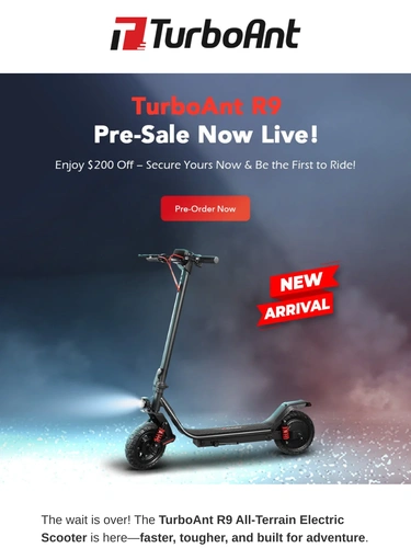 TurboAnt Sale Announcement