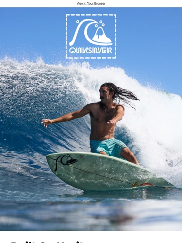 Quiksilver Newsletter