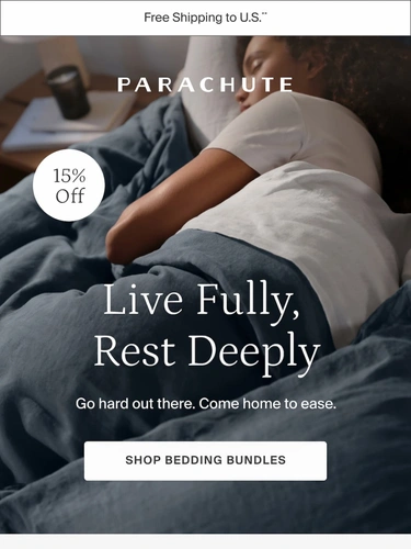 Parachute Home Sale Announcement