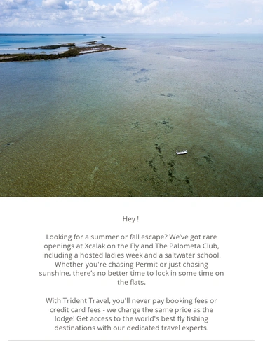 Trident Fly Fishing Newsletter
