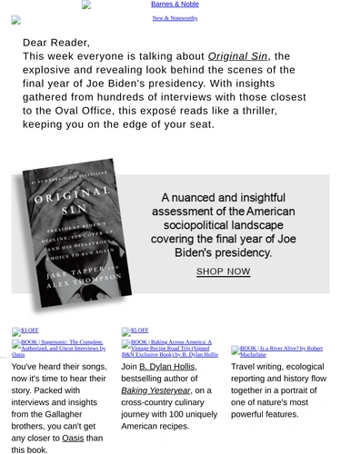 Barnes & Noble Newsletter