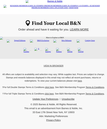 Barnes & Noble Loyalty Program