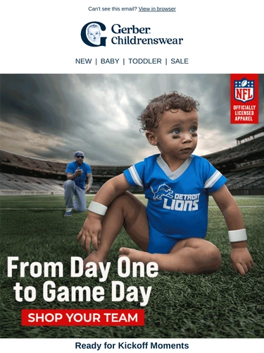 Gerber Childrenswear Sale Announcement