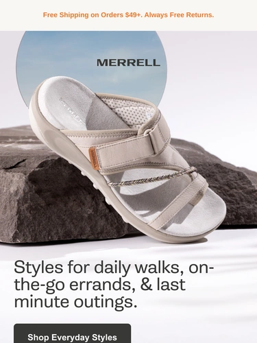 Merrell Sale Announcement