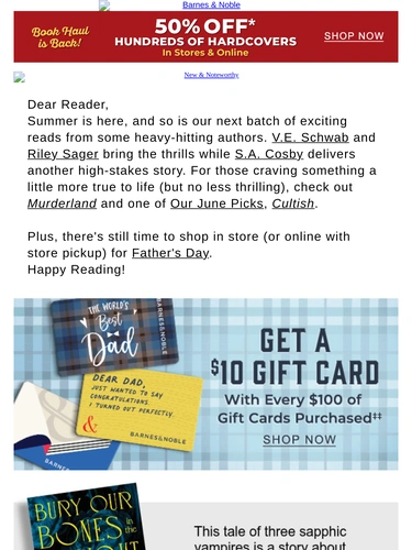 Barnes & Noble Email
