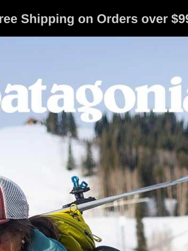 Patagonia Sale Announcement