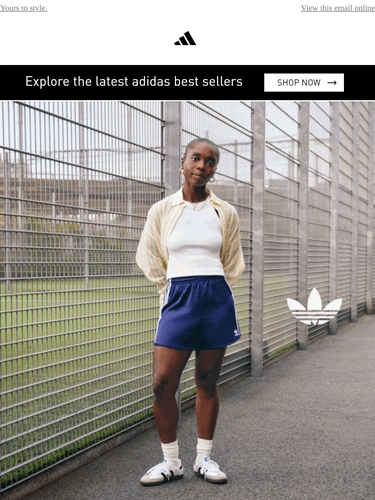 Adidas Sale Announcement