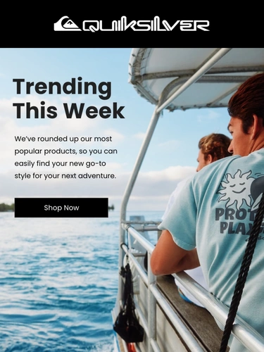 Quiksilver Sale Announcement