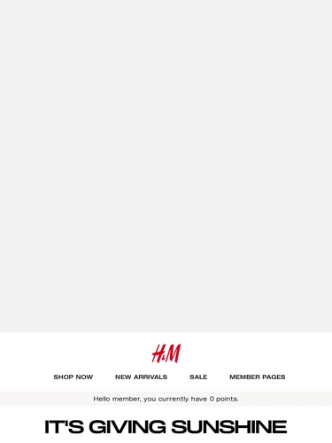 H&M Newsletter