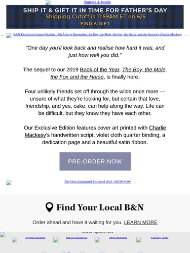 Barnes & Noble Product Launch