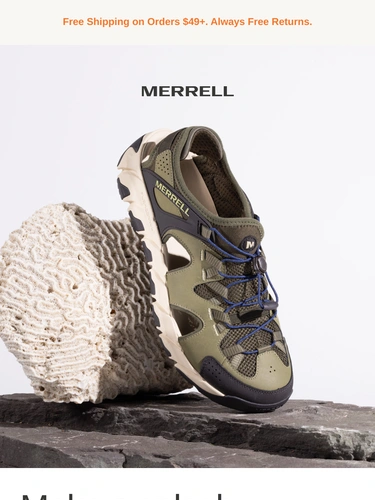 Merrell Sale Announcement