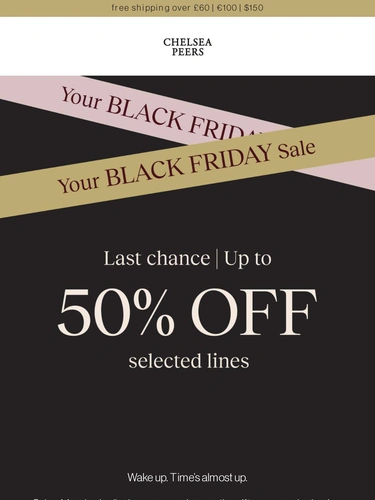 Chelsea Peers Sale Announcement