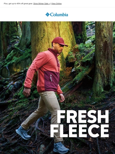 Columbia Sportswear Sale Announcement
