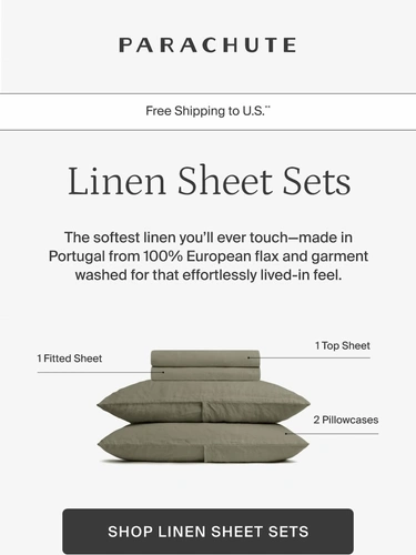 Parachute Home Sale Announcement