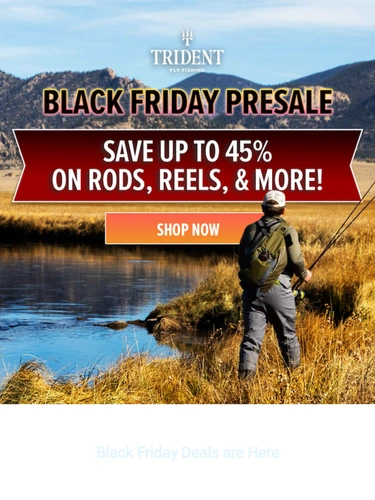 Trident Fly Fishing Sale Announcement