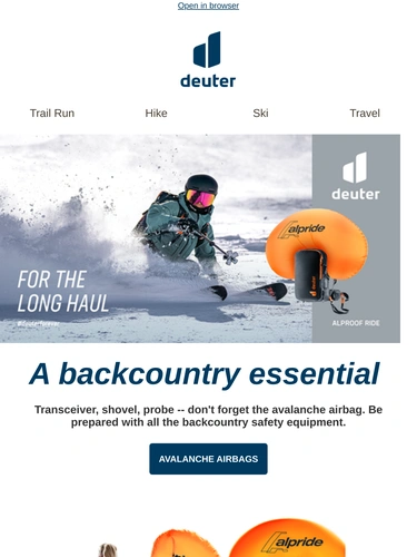 Deuter Product Launch