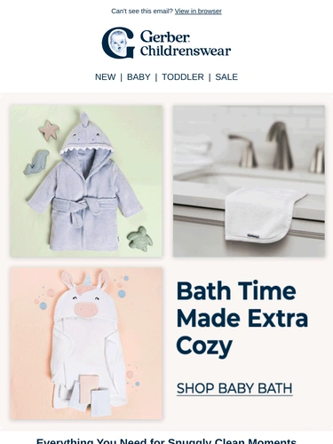 Gerber Childrenswear Newsletter