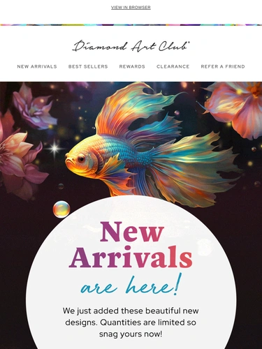 Diamond Art Club Sale Announcement