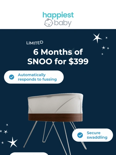 Happiest Baby Sale Announcement