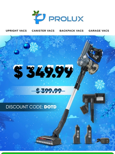 ProLux Cleaners Sale Announcement